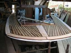 Counter Stern Laid Deck