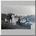 Picnic on the motor launch
