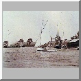 River scene around 1900
