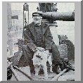 Waterman Wm Royall on his wherry around 1930
