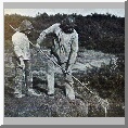 The eel catcher and his boy
