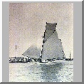 Nathalie leads the fleet at Acle 1909
