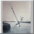Yarmouth One design on the Bure c.1912