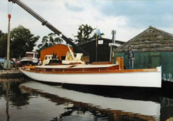 Afloat at last!
