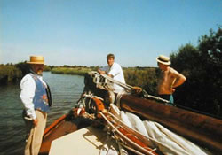 Mast lowered